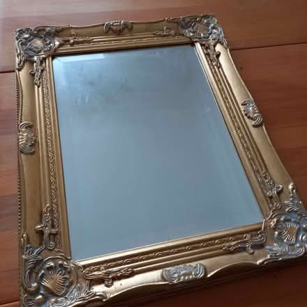 Photo of free Fancy gold-coloured frame mirror (Westcliff-on-sea SS0) #1