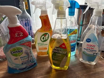 Photo of free Partly used cleaning products (Near Sevenoaks) #1