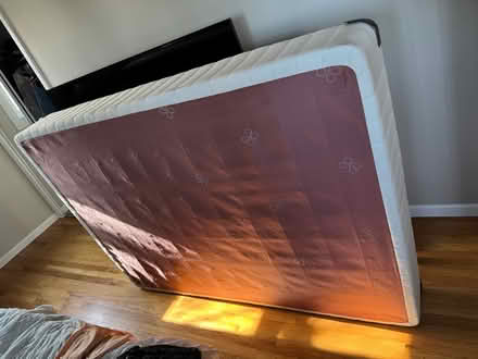 Photo of free Full size bed mattress box spring (New City NY) #1