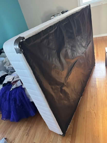 Photo of free Full size bed mattress box spring (New City NY) #2