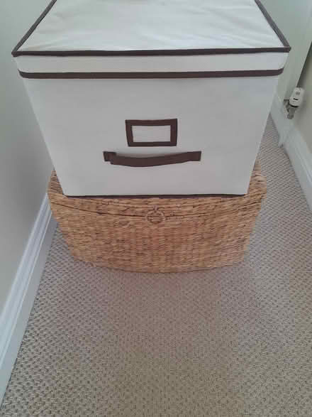 Photo of free Basket and box (Sutton Valence ME17) #1