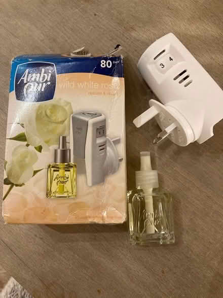 Photo of free Ambipur wild white rose air freshener and plug (Winter's Bridge KT7) #1