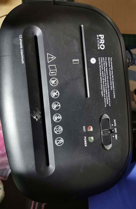 Photo of free Pro Action Shredder (Woodside CR0) #3