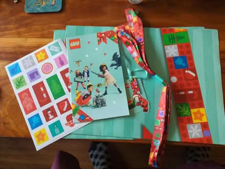 Photo of free Lego gift wrapping set (Belmont Ave W & Glasgow St) #2