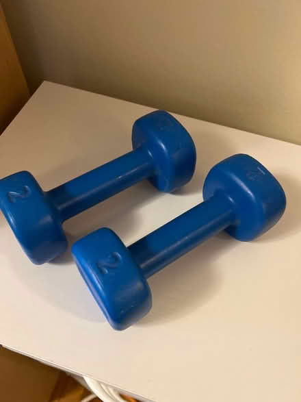 Photo of free 2lbs weights (Cliffside Park) #1