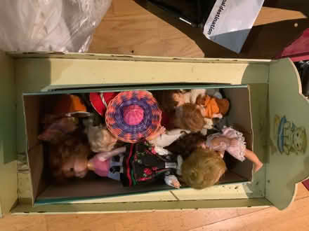 Photo of free Selection of Dolls and doll bed (Hersham KT12) #1