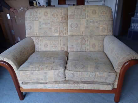 Photo of free sofa+chairs+footstools (East Ogwell TQ12) #1