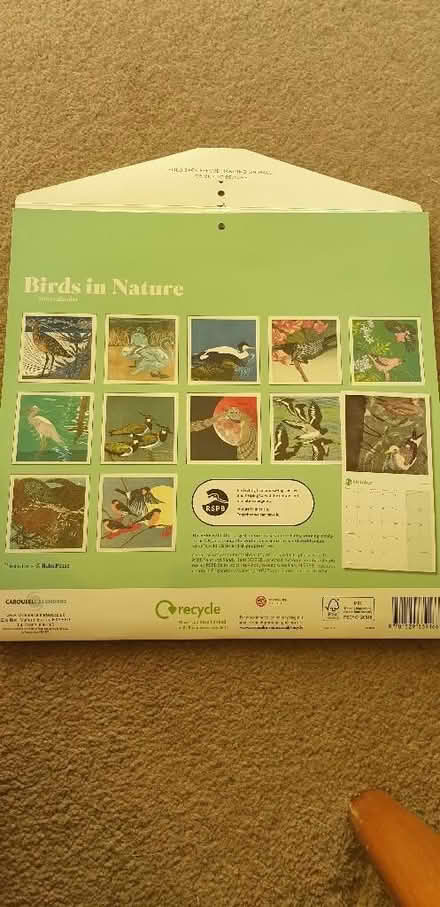 Photo of free Beautiful bird pictures / 2024 RSPB calender (Thorpe Hamlet NR1) #1