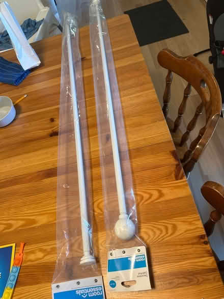 Photo of free Curtain rods (Ruby St) #2