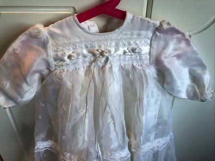 Photo of free christening gown 6-12 months hat (Limpley stoke BA2) #2