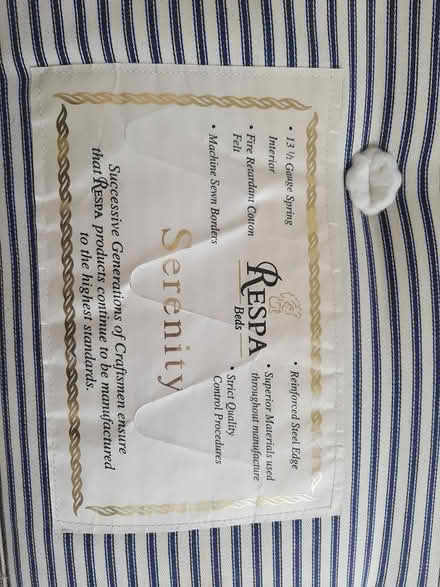 Photo of free Respa Serenity Double mattress (Delgany) #1