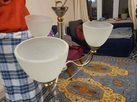 Photo of free A pair of 3 way chandelier (Woodgate B32) #2