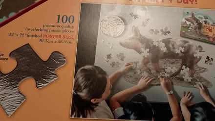 Photo of free 100 piece jigsaw puzzle, ages 5&up (Somerville, off Cedar St) #2