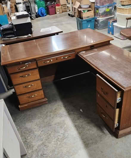 Photo of free Wood desk (1131 North St-White Plains NY) #1