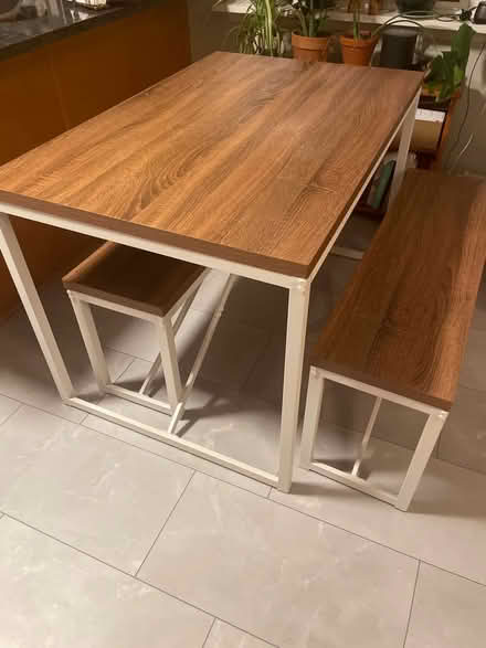 Photo of free Table and benches – seats 4 (Brighton) #1