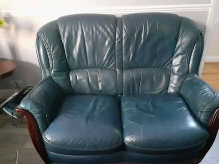 Photo of free 3 piece leather suite (Mottingham SE9) #1