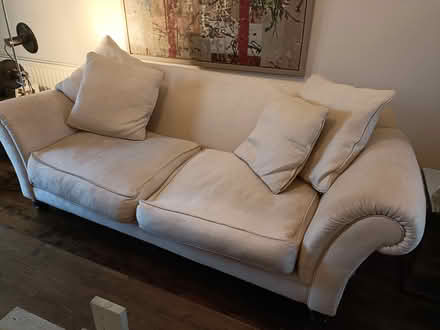 Photo of free Cream John Lewis 3 seater (BT9 area) #1