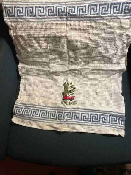 Photo of free Greece tea towel (108 and Broadway) #2