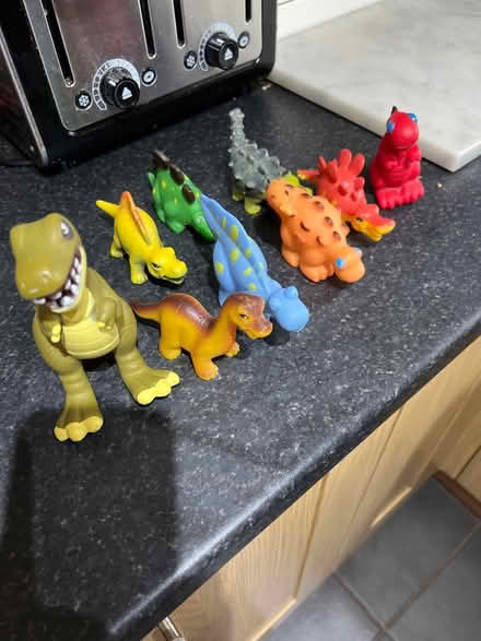 Photo of free Soft play or Bath dinos (Colchester CO4) #1