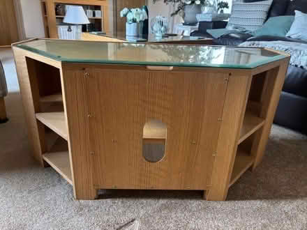 Photo of free Marks & Spencer Sonoma Oak Furniture - Glass Topped Corner U (Hevingham NR10) #1