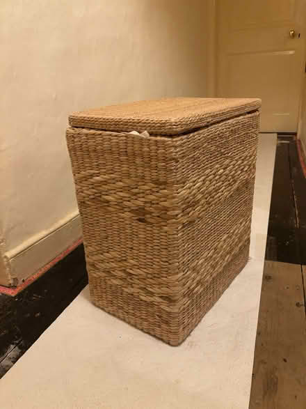 Photo of free Woven washing basket (Princes Risborough) #3