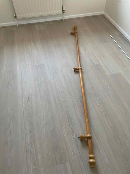 Photo of free Large Wooden curtain pole (Horndean PO8) #1