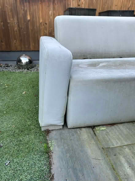 Photo of free Grey L shaped garden Sofa (kingston upon thames, KT2) #2