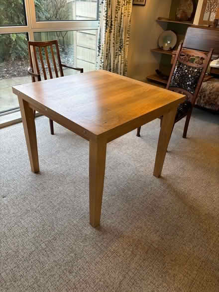 Photo of free Extendable oak table (Weston Underwood DE6) #4