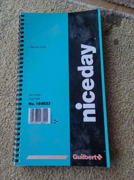 Photo of free Receipt book with carbon copy (Bath, BA1) #1