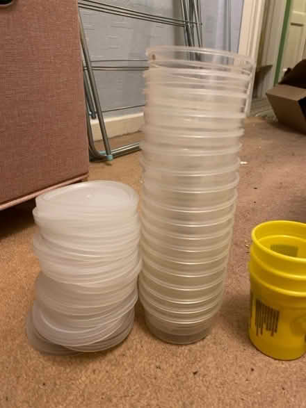 Photo of free Lots of empty silk clay and Play-Doh pots with lids (Bedminster Down BS13) #2