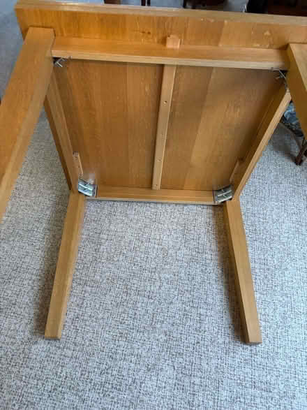 Photo of free Extendable oak table (Weston Underwood DE6) #3