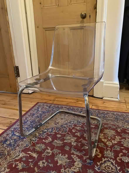 Photo of free Perspex chair (Pollokshaws Road (G41)) #1