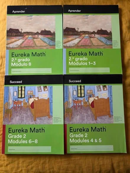 Photo of free En & Sp math books (The Bronx, pickup Freeman 2/5) #1