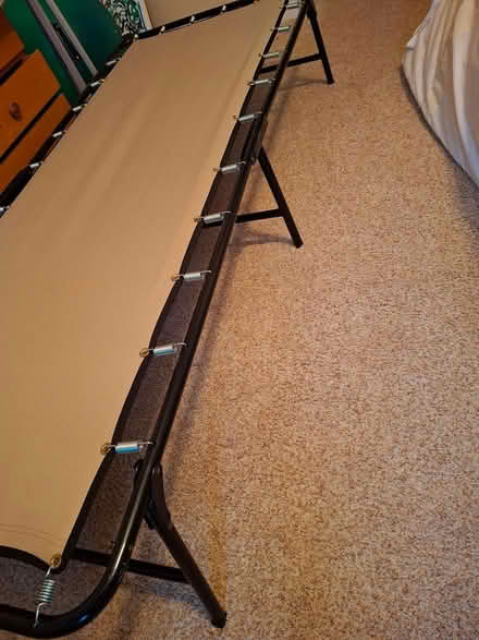 Photo of free Foldable cot (Grange/Auden area) #3