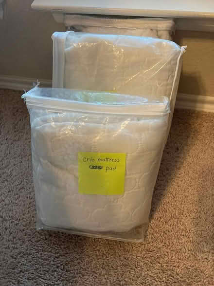 Photo of free Crib Mattress Pads (Melissa) #1