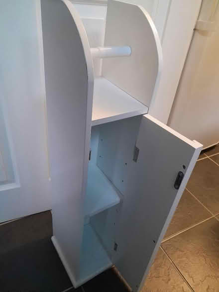 Photo of free Bathroom cabinet with toilet roll holder (Garston L19) #1