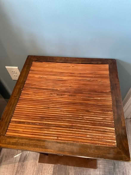 Photo of free Side Table bamboo (Levittown) #2