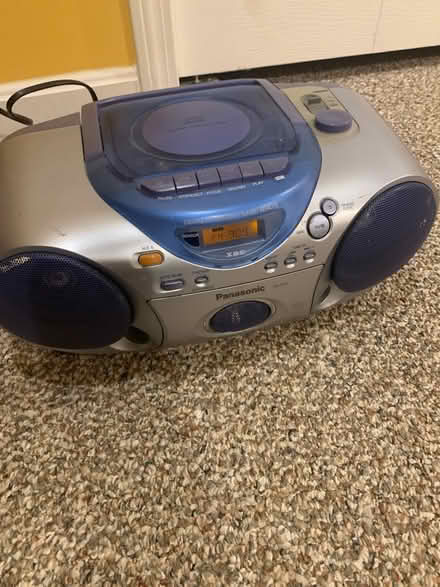 Photo of free Panasonic boombox (Northborough) #1