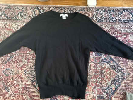 Photo of free Women’s black cashmere sweater (Clinton Hill, Brooklyn) #1