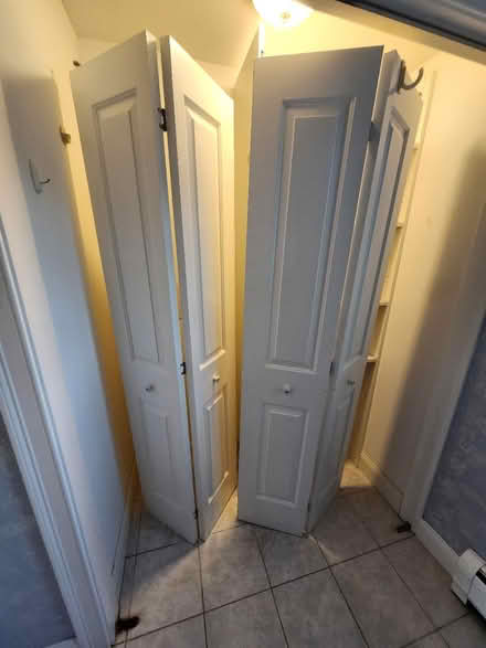 Photo of free Folding closet doors (Granby, MA) #1