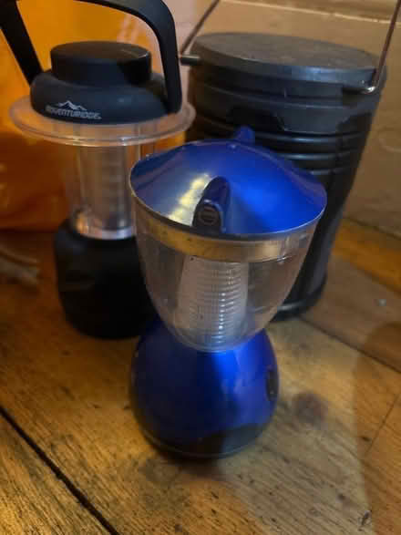 Photo of free 3 x camping lanterns (Greaves LA1) #1