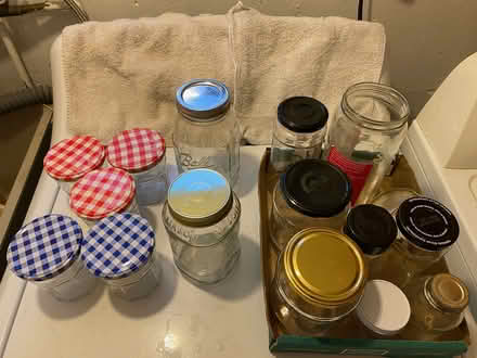 Photo of free empty glass jars , wax leftover (Westland/Livonia) #2