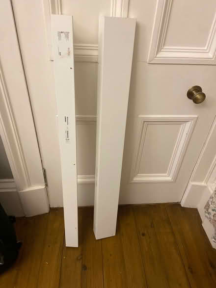 Photo of free 3 x IKEA Mosslanda shelves white (Kelvingrove) #2