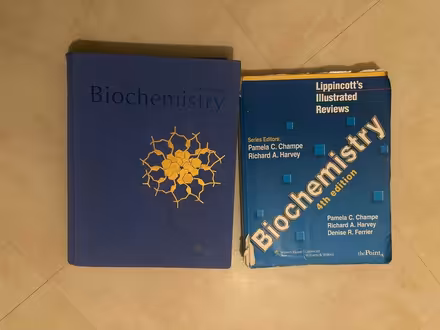 Photo of free Biochemistry text books (Ninelms SW8) #1