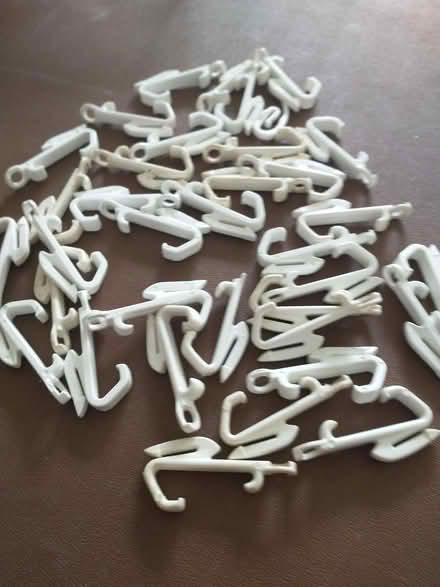 Photo of free Curtain hooks (NE2 Spital Tongues) #1