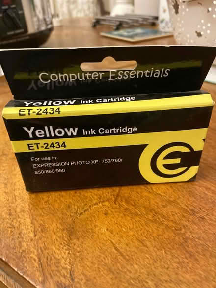 Photo of free Yellow ink cartridge (Kelvingrove) #1