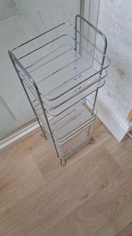 Photo of free Shelving unit bathroom/ utility? (Bramley, Hants RG26) #2