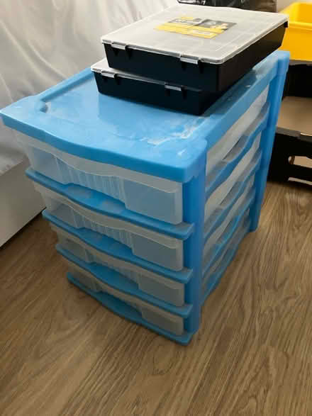 Photo of free Plastic drawers and boxes (BH23) #1