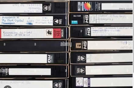 Photo of free VHS tapes for re-use (Ravenna) #1