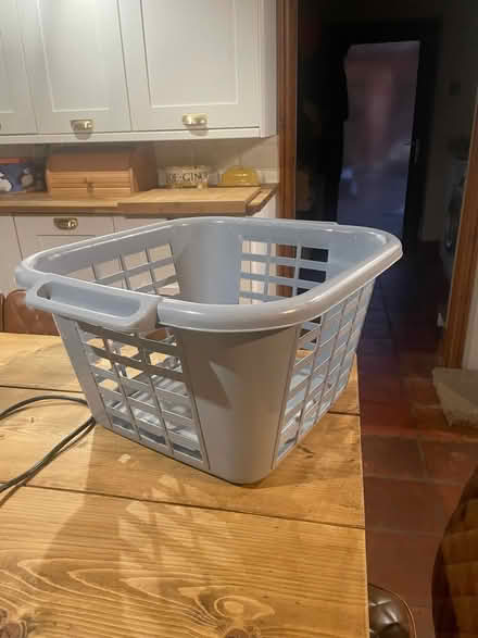 Photo of free Plastic washing basket (Barford NR9) #1